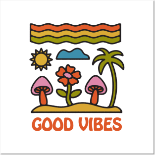 Good Vibes Posters and Art